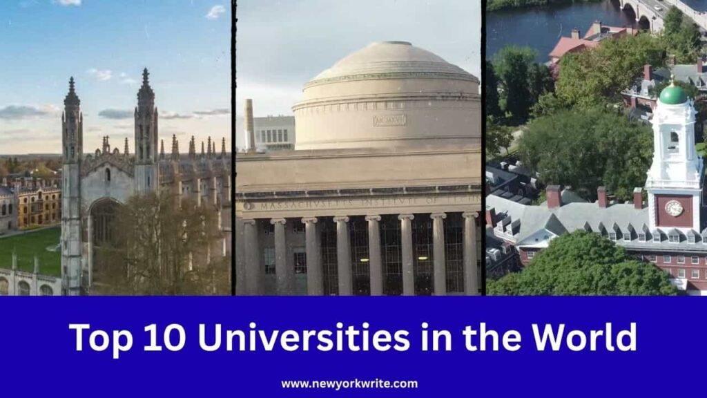 Top 10 Universities in the World