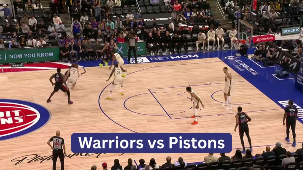 Warriors vs Pistons