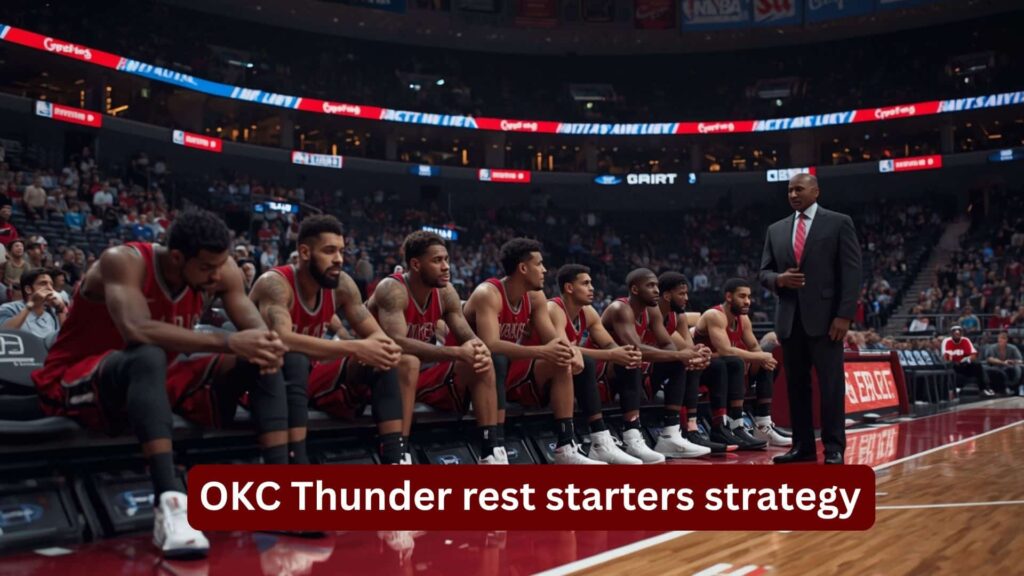OKC Thunder rest starters strategy